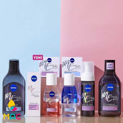 فوم میسلار پاک کننده آرایش صورت حاوی عصاره چای سیاه مناسب انواع پوست حجم 150 2 فوم میسلار پاک کننده آرایش صورت حاوی عصاره چای سیاه مناسب انواع پوست حجم 150 میل نیوا