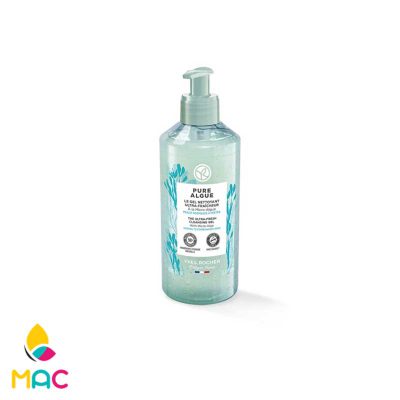 ژل شستشو پاک کننده و اکسیژن رسان مدل PURE ALGUE مناسب پوست های معمولی تا مختلط حجم 390 میل ایوروشه
