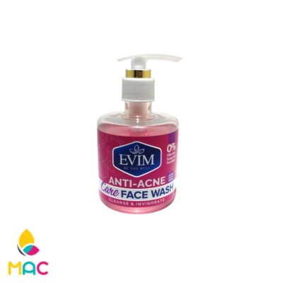 فیس واش آنتی آکنه و ضد جوش مناسب پوست چرب و مختلط 250میل ایویم