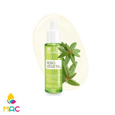 سرم پاکسازی کننده و کوچک کننده منافذ پوست مدل SEBO VEGETAL مناسب پوست های چرب حجم 30 میل ایوروشه