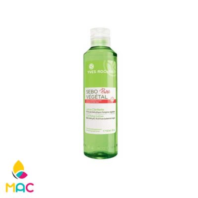 تونرضد لک و شفاف کننده پوست مدل SEBO VEGETAL مناسب پوست مستعد لک حجم 150 میل ایوروشه