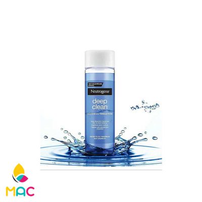 محلول آرایش پاک کن چشم دوفاز مدل deep clean حجم 125 میل نوتروژینا