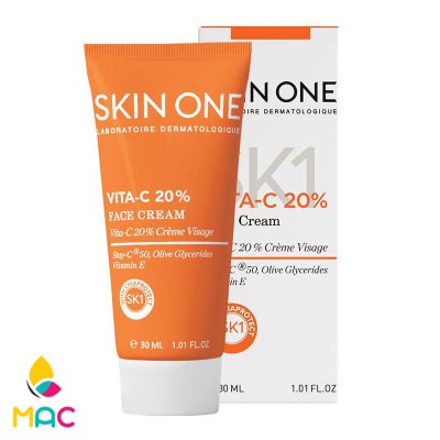 449 کرم صورت ویتامین سی 20% اسکین وان