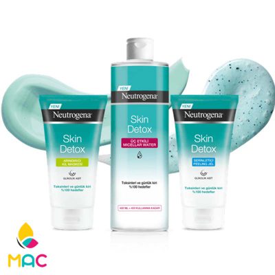 472 ماسک و پاک کننده جوانساز پوست مدل Skin Detox حاوی خاک رس حجم 150 میل نوتروژینا