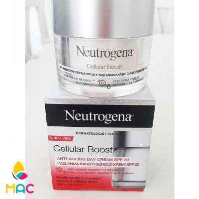 475 کرم ضد پیری (روز) مدل Cellular Boost SPF20 حجم 50 میل نوتروژینا