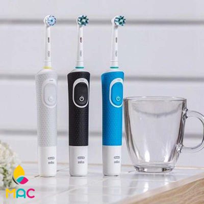 مسواک برقی اورال بی مدل Cross Action Vitality 100 2 مسواک برقی اورال-بی مدل