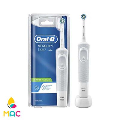 مسواک برقی اورال بی مدل Cross Action Vitality 100 3 مسواک برقی اورال-بی مدل