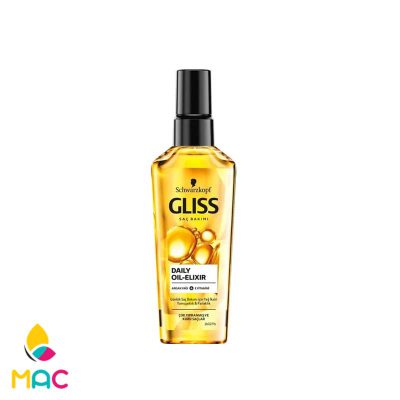 روغن آرگان ترمیم کننده مو مدل Oil-Elixir مناسب موهای خشک 75میل گلیس