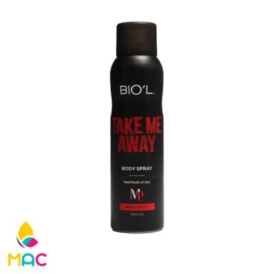 اسپری بدن مردانه مدل Take Me Away حجم 150میل بیول
