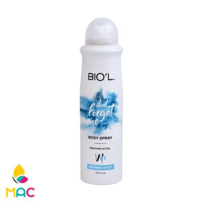 اسپری بدن زنانه مدل Dont Forget Me حجم 150میل بیول