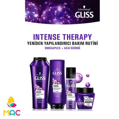 2 137 سرم دو فاز مدل Intense Therapy مناسب موهای به شدت آسیب دیده 200 میل گلیس