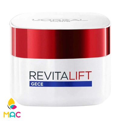632 کرم ضد چروک و ضد پیری (شب) مدل Revitalift حجم 50 میل لورال