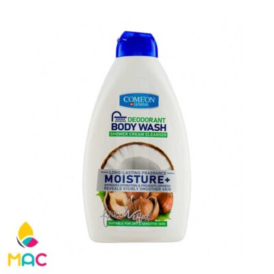 شامپو بدن کرمی رطوبت رسان مناسب پوست های حساس 510میل کامان