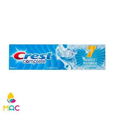 خمیردندان خنک کننده کرست هفت Crest Complete 7 حجم 100 میلی لیتر