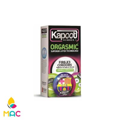 کاندوم کاپوت مدل Orgasmic بسته 12 عددی