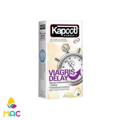 کاندوم تاخیری کاپوت مدل Viagris Delay