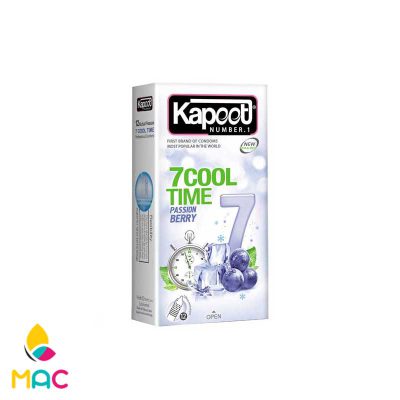 کاندوم تاخیری کاپوت مدل COOL 7 TIME بسته 12 عددی