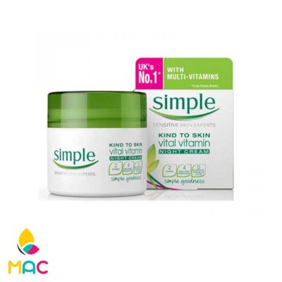 کرم شب مدل Vital Vitamin حجم ۵۰ میل سیمپل