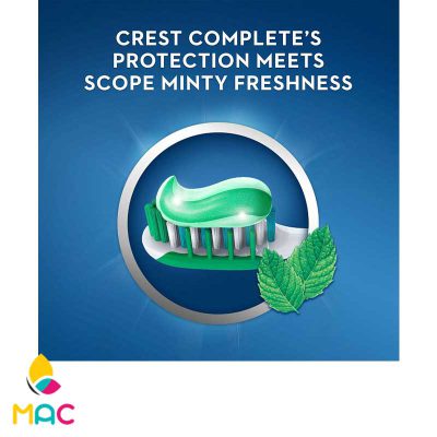 2 88 خمیردندان خنک کننده کرست هفت Crest Complete 7 حجم 100 میلی لیتر