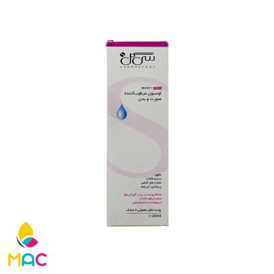 3 8 لوسیون مرطوب کننده صورت و بدن پرو سی گل