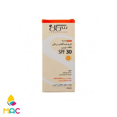 5 16 کرم ضد آفتاب رنگی اس پی اف 30 سی گل