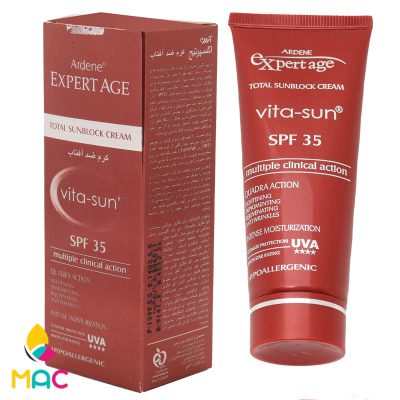 33 كرم ضدآفتاب روشن كننده و ضدچروك SPF35 اكسپرتيج آردن