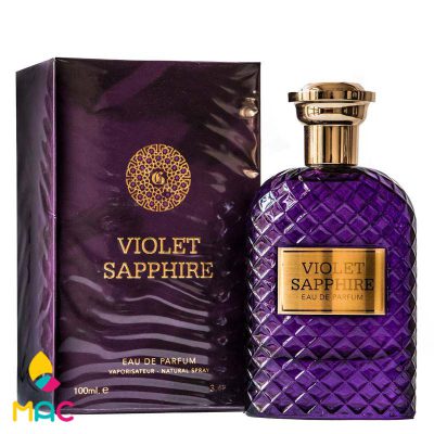 338 ادو پرفیوم زنانه فراگرنس ورد مدل VIOLET SAPPHIRE