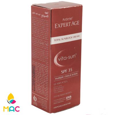 34 كرم ضدآفتاب روشن كننده و ضدچروك SPF35 اكسپرتيج آردن