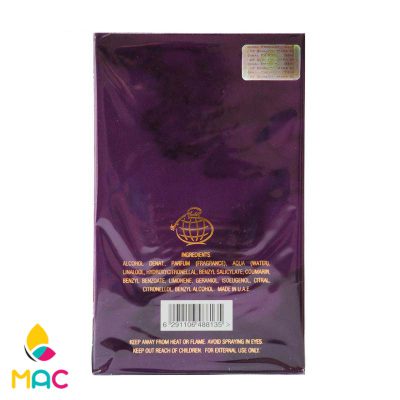 340 ادو پرفیوم زنانه فراگرنس ورد مدل VIOLET SAPPHIRE