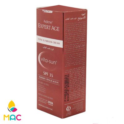 35 كرم ضدآفتاب روشن كننده و ضدچروك SPF35 اكسپرتيج آردن