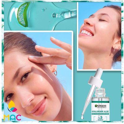 440 سرم آبرسان قوی هیالورونیک و آلوورا گارنیر