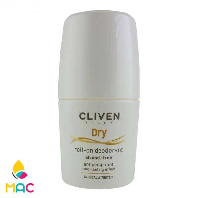 رول ضد تعریق کلیون مدل Dry Roll-On Deodorant Alcohol Free حجم 50 میلی لیتر