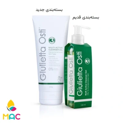 ژل شستشو صورت پوست چرب جولیتا اُستی 150میلی لیتر