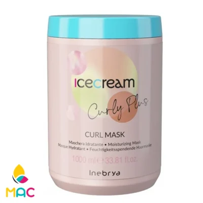 آیس کریم ice cream (اینبریا inebrya) ماسک مو فر 1000 میل