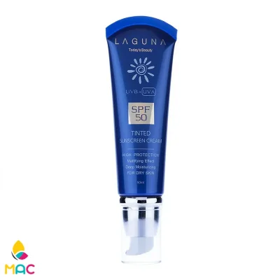 ضد آفتاب رنگی پوست خشک spf50 لاگونا