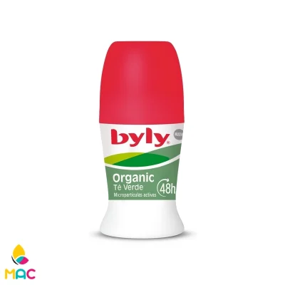 دئودرانت رولی 48 ساعته ارگانیک تی ورد بایلی organic te verde byly