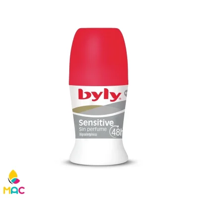دئودرانت رولی 48 ساعته پوست حساس سن پرفیوم بایلی sensitive sin Perfume BYLY