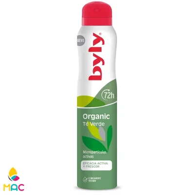 اسپری دئودرانت spray Organic Te’verde BYLY