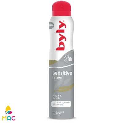 اسپری دئودرانت بایلی spray Sensitive Suave BYLY