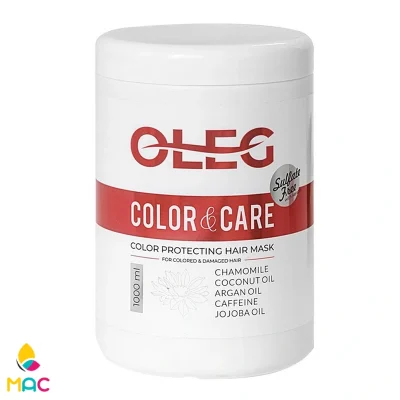 ماسک مو احیا کننده Color Care اولگ مناسب موهای رنگ شده و آسیب دیده