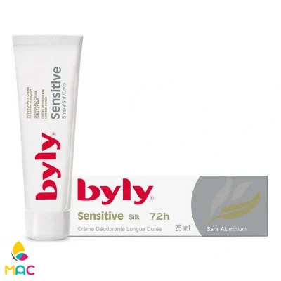 کرم ضد تعریق پوست حساس بایلی Antiperspirant cream for sensitive skin BYLY