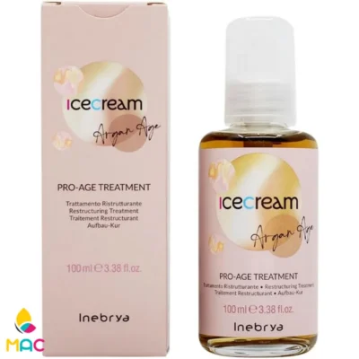 سرم مو مغذی روغن آرگان اینبریا آیس کریم Argan Pro-Age