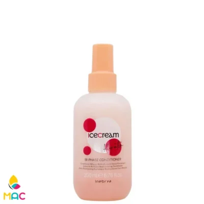 اسپری دوفاز نرم کننده حاوی کراتین اینبریا آیس کریم Bi-Phase Conditioner