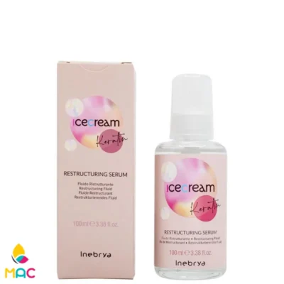 سرم ترمیم کننده حاوی کراتین اینبریا آیس کریم Restructuring Serum