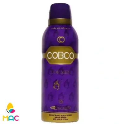 اسپری مردانه کوبکو مدل for men حجم 200 میلی لیتر