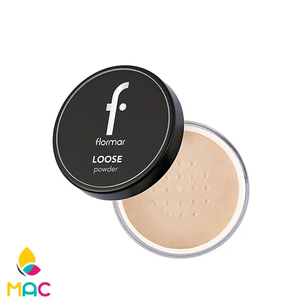 flormar-loose-powder (1) پودر فیکس فلورمار تثبیت کننده آرایش FLORMAR LOOSE POWDER