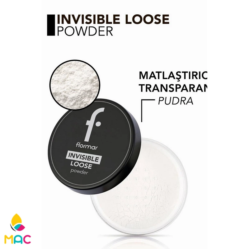 invisible-loose-powder-flormar (1) پودر بیک فلورمار