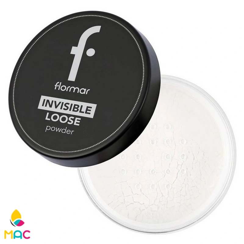 invisible-loose-powder-flormar (2) پودر فیکس فلورمار مدل Invisible