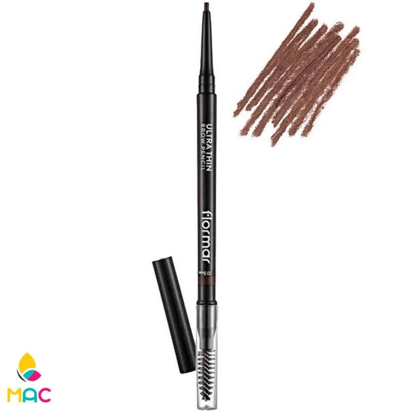 003 مداد ابرو براش دار اولترا تین فلورمار