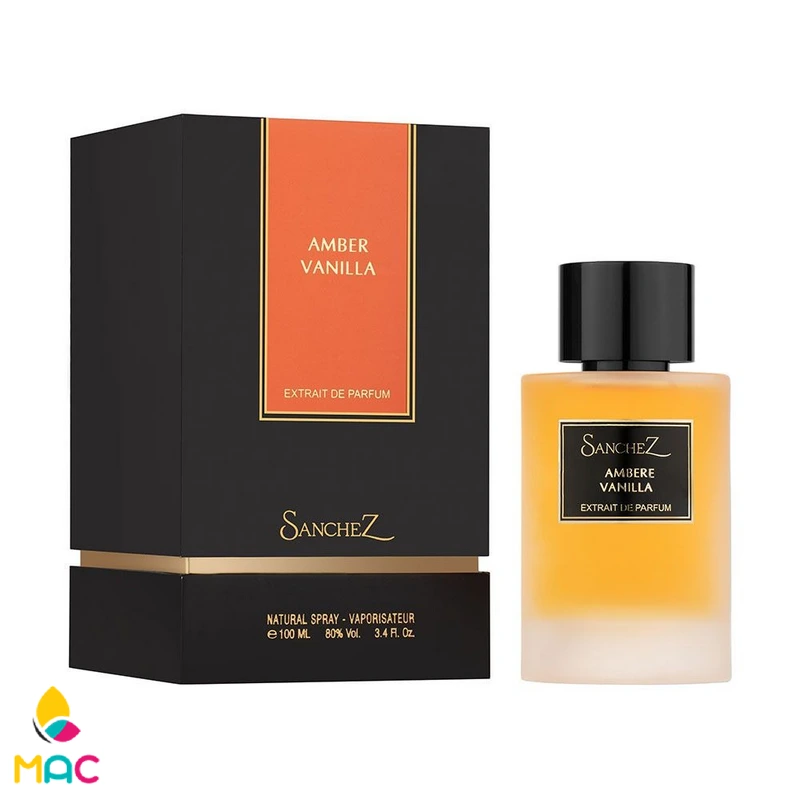 Amber Vanila Extrait de Parfum SANCHEZ (1) اکستریت پرفیوم امبر وانیلا سانچز 100 میل